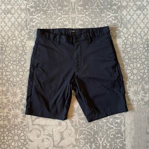 Navy blue Theory summer shorts